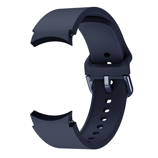 For Samsung Galaxy Watch4 Classic 42mm Universal Silicone Colorful Buckle Watch Band(Midnight Blue) by buy2fix