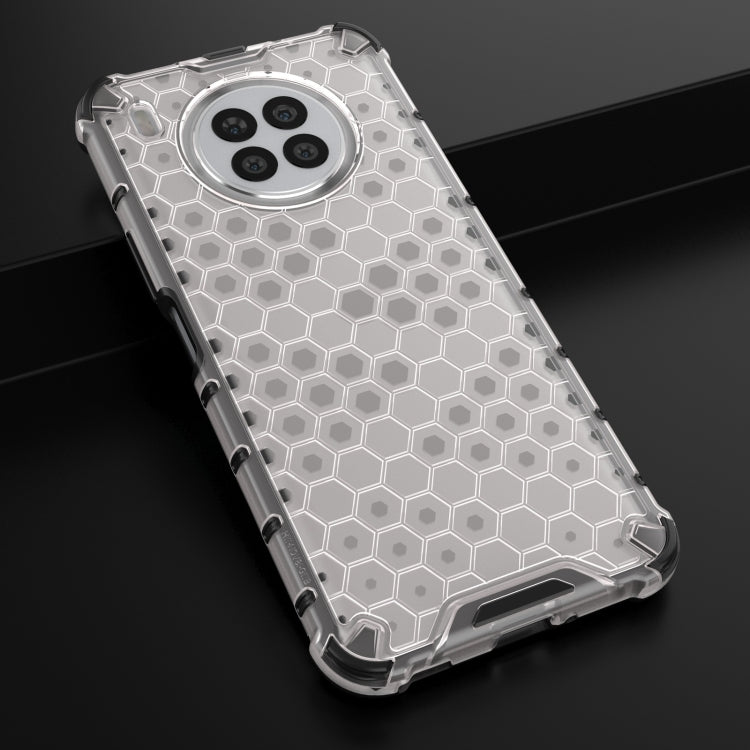 For Huawei Nova 8i Shockproof Honeycomb PC + TPU Protective Case(White) by buy2fix