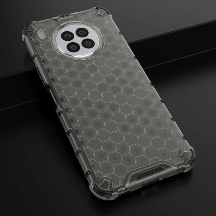 For Huawei Nova 8i Shockproof Honeycomb PC + TPU Protective Case(Black) by buy2fix