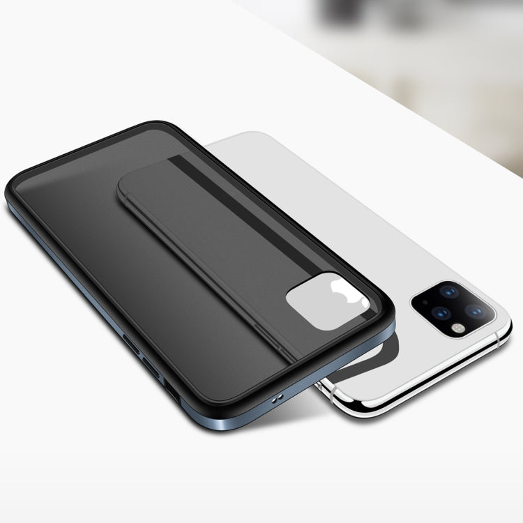 For iPhone 11 SULADA Shockproof Aviation Aluminum Metal frame + TPU + Frosted Protective Case(Black) by SULADA