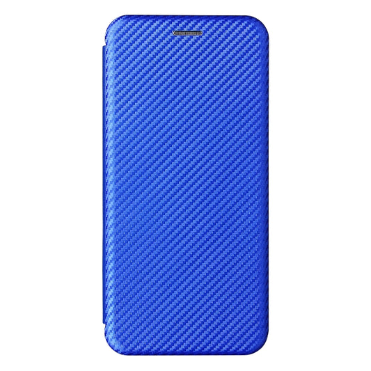 Carbon Fiber Texture Horizontal Flip TPU + PC + PU Leather Case with Card Slot For OPPO Realme GT Master(Blue) by buy2fix