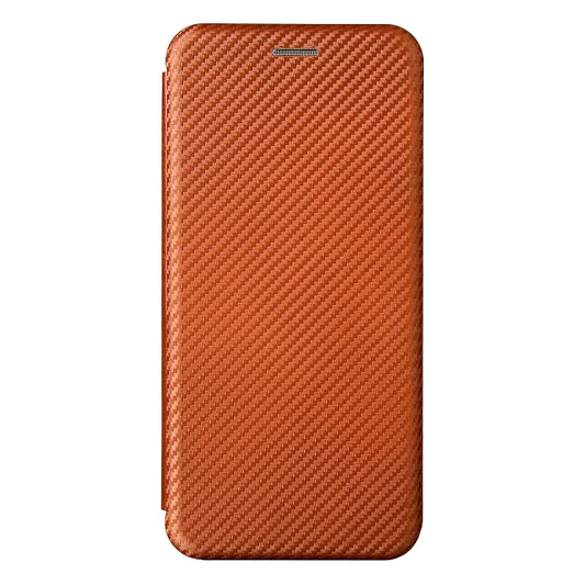 Carbon Fiber Texture Horizontal Flip TPU + PC + PU Leather Case with Card Slot For OPPO Realme GT Master(Brown) by buy2fix