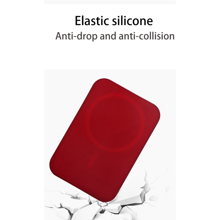 Ultra-Thin Magsafing Silicone Case for Magsafe Battery Pack(Fluorescent Green) - Others Accessories by buy2fix | Online Shopping UK | buy2fix