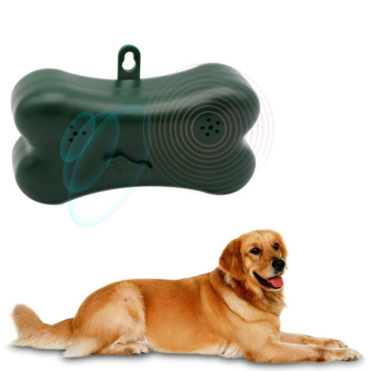 RC-518 Home Ultrasonic Dog Stop Barking Device(Dark Green) by buy2fix
