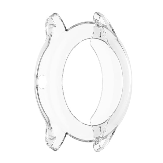 For Xiaomi IMILAB KW66 / YAMAY SW022 Half Coverage Hollowed TPU Protective Case(Transparent White) by buy2fix