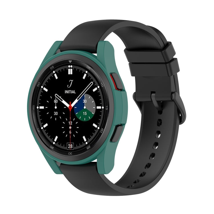 For Samsung Galaxy Watch4 Classic 46mm Half Coverage Hollowed PC Protective Case(Green) by buy2fix