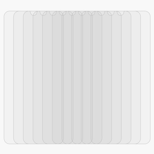 For Motorola Moto E6i 10 PCS 0.26mm 9H 2.5D Tempered Glass Film by buy2fix