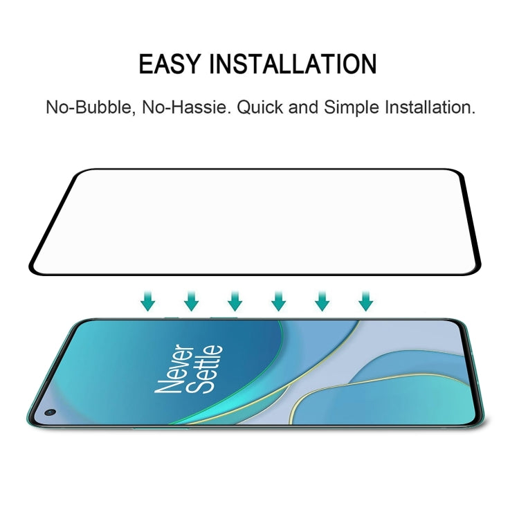 For OnePlus 8T / 8T+ 5G 25 PCS Full Glue Full Screen Tempered Glass Film by buy2fix