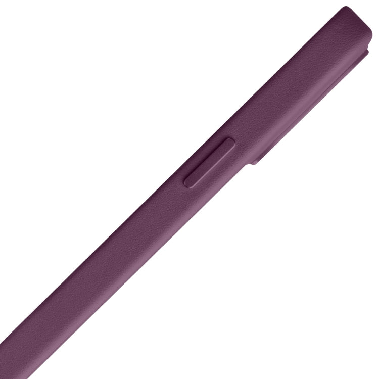 For iPhone 13 Pro QIALINO Nappa Cowhide MagSafe Magnetic Protective Case (Purple Crystal) by QIALINO
