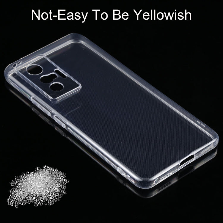 For vivo X70 0.75mm Ultra-thin Transparent TPU Soft Protective Case by buy2fix