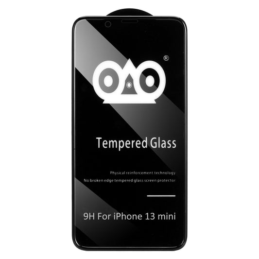 For iPhone 13 mini Shockproof Anti-breaking Edge Airbag Tempered Glass Film by buy2fix