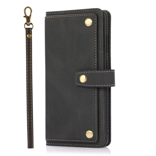 For Samsung Galaxy A71 4G PU + TPU Horizontal Flip Leather Case with Holder & Card Slot & Wallet & Lanyard(Black) by buy2fix