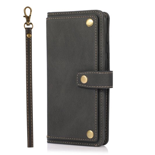 For Samsung Galaxy A50 / A30s / A50s PU + TPU Horizontal Flip Leather Case with Holder & Card Slot & Wallet & Lanyard(Black) by buy2fix