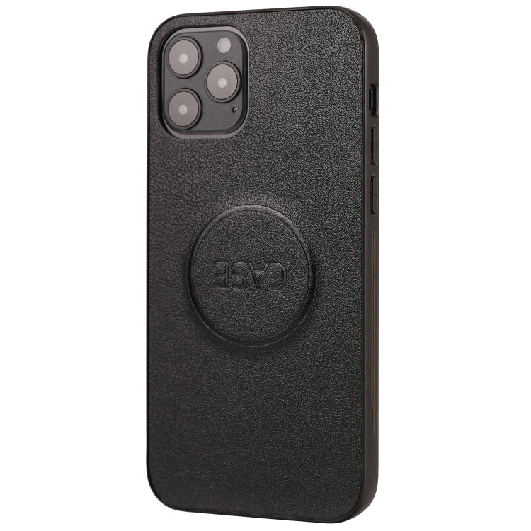 For iPhone 12 / 12 Pro Ultra-thin Separable Magnetic Horizontal Flip Leather Case with Card Slot & Wallet(Black) by buy2fix