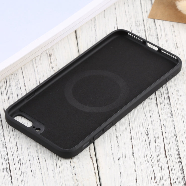 Silicone Full Coverage Shockproof Magsafe Case For iPhone 7 Plus / 8 Plus(Black) by buy2fix