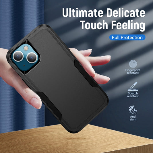 For iPhone 13 Pioneer Armor Heavy Duty Shockproof Phone Case(Black) by buy2fix