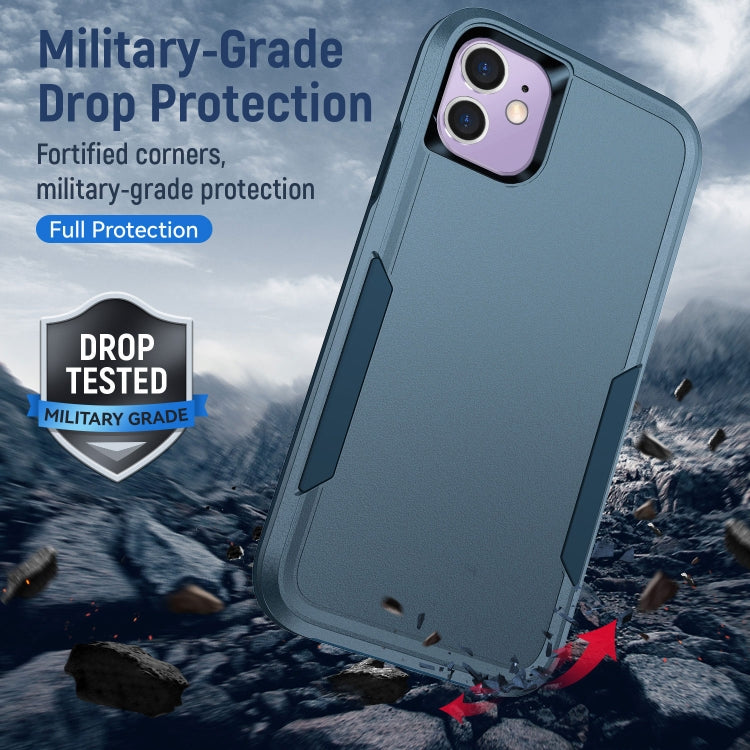 For iPhone 11 Pioneer Armor Heavy Duty Shockproof Phone Case (Blue) by buy2fix