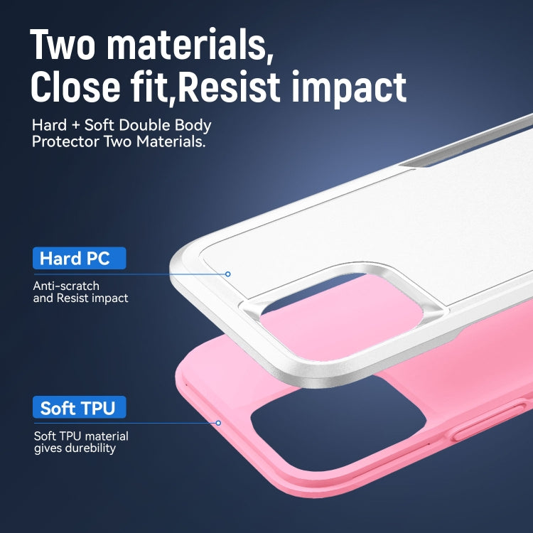 For iPhone 11 Pro Pioneer Armor Heavy Duty Shockproof Phone Case (White) by buy2fix