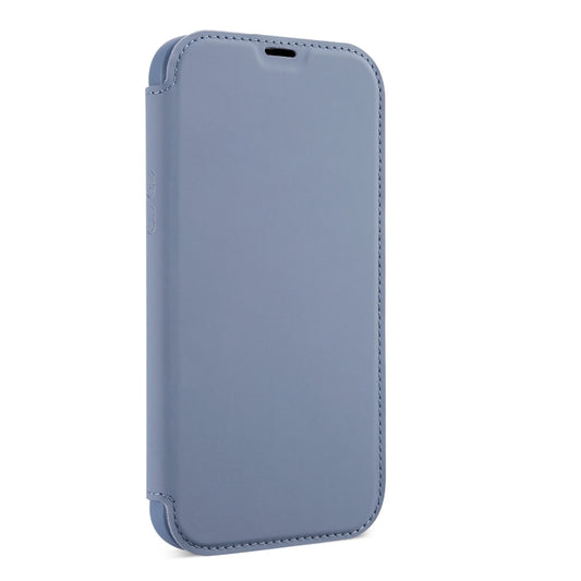 For iPhone 13 Pro Skin Feel Horizontal Flip PU Leather Case with Holder & Card Slot (Lavender Grey) by buy2fix