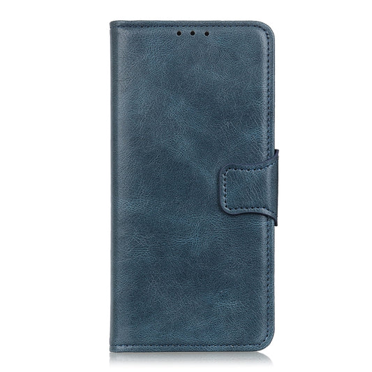 For Xiaomi Mi 11T / 11T Pro Mirren Crazy Horse Texture Horizontal Flip Leather Case with Holder & Card Slots & Wallet(Blue) by buy2fix