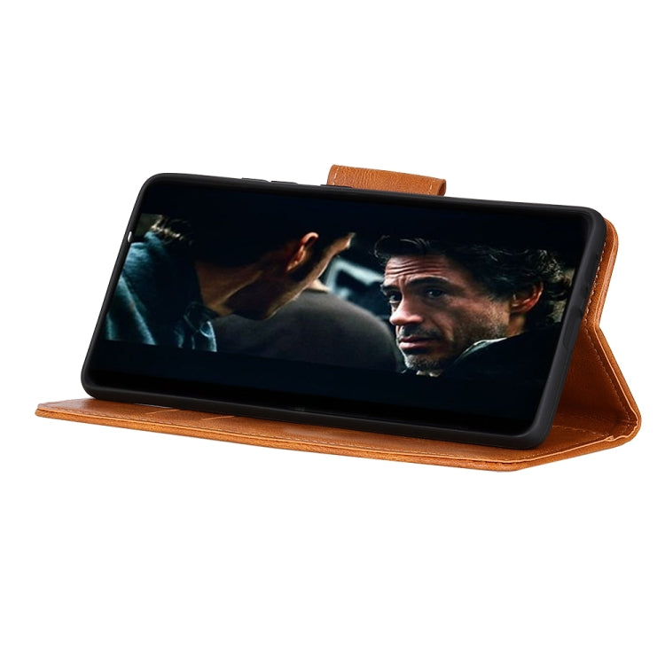 For Xiaomi Mi 11T / 11T Pro Mirren Crazy Horse Texture Horizontal Flip Leather Case with Holder & Card Slots & Wallet(Brown) by buy2fix