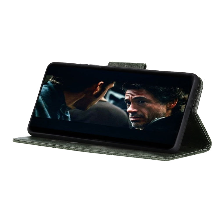 For Xiaomi Mi 11T / 11T Pro Mirren Crazy Horse Texture Horizontal Flip Leather Case with Holder & Card Slots & Wallet(Dark Green) by buy2fix