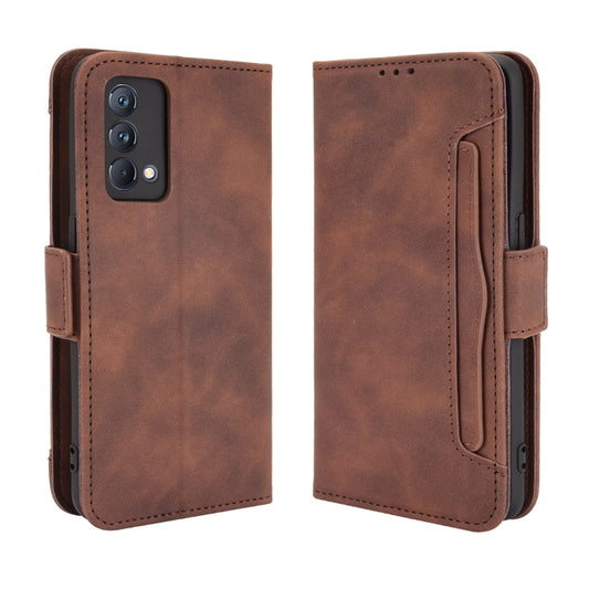 For OPPO Realme GT Master Skin Feel Calf Pattern Horizontal Flip Leather Case with Holder & Card Slots & Photo Frame(Brown) by buy2fix