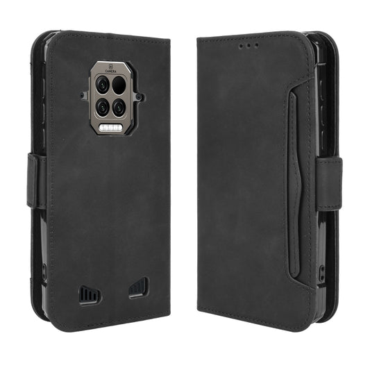 For Doogee S86 / S86 Pro Skin Feel Calf Pattern Horizontal Flip Leather Case with Holder & Card Slots & Photo Frame(Black) by buy2fix
