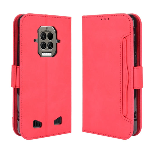 For Doogee S86 / S86 Pro Skin Feel Calf Pattern Horizontal Flip Leather Case with Holder & Card Slots & Photo Frame(Red) by buy2fix