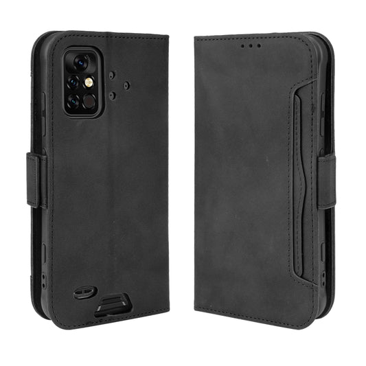 For UMIDIGI Bison Pro Skin Feel Calf Pattern Horizontal Flip Leather Case with Holder & Card Slots & Photo Frame(Black) by buy2fix