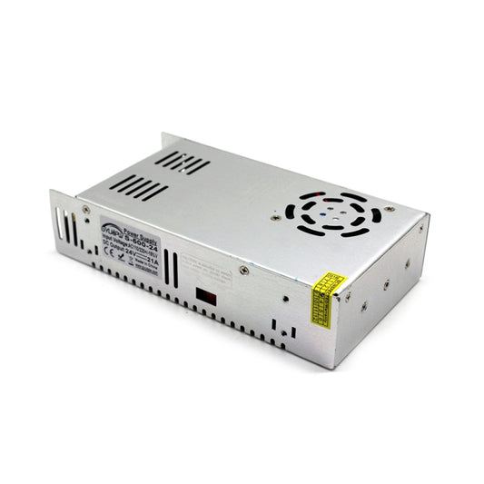 S-500-24 DC24V 21A 500W Light Bar Regulated Switching Power Supply LED Transformer, Size: 215 x 115 x 50mm by buy2fix