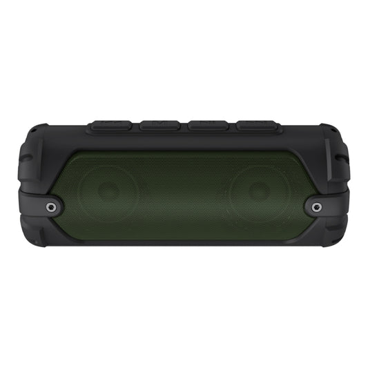 New Rixing NR-6013 Bluetooth 5.0 Portable Outdoor Wireless Bluetooth Speaker with Shoulder Strap(Green) - Desktop Speaker by NewRixing | Online Shopping UK | buy2fix