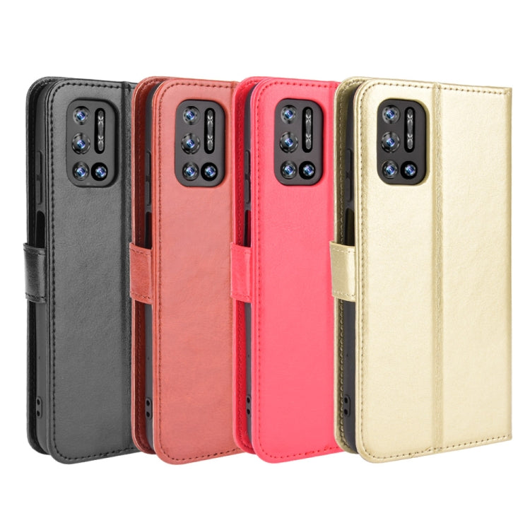 For Doogee N40 Pro Crazy Horse Texture Horizontal Flip Leather Case with Holder & Card Slots & Lanyard(Red) by buy2fix