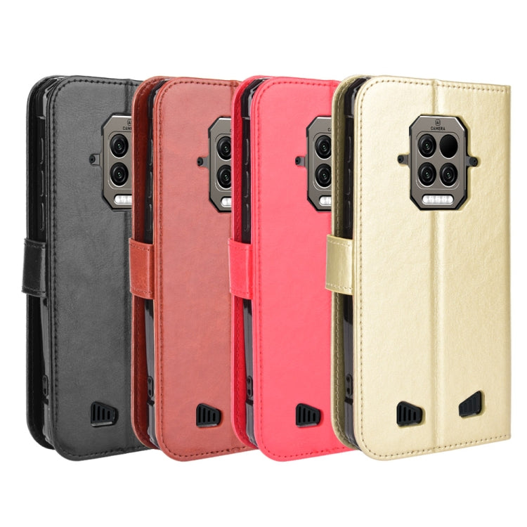 For Doogee S86 / S86 Pro Crazy Horse Texture Horizontal Flip Leather Case with Holder & Card Slots & Lanyard(Brown) by buy2fix