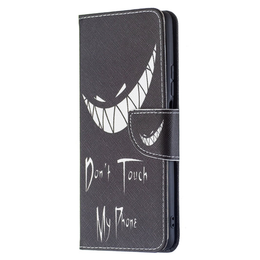 For Xiaomi Mi 11T Colored Drawing Pattern Horizontal Flip Leather Case with Holder & Card Slots & Wallet(Smirk) by buy2fix