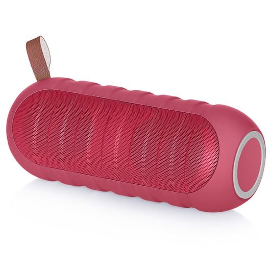 NewRixing NR-3025 TWS Outdoor Portable Splashproof Bluetooth Speaker with Flashlight Function(Red) - Desktop Speaker by NewRixing | Online Shopping UK | buy2fix