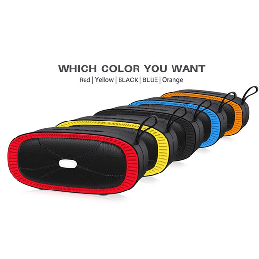 NewRixing NR-4022 TWS Two-color Bluetooth Speaker with Handle(Orange) - Desktop Speaker by NewRixing | Online Shopping UK | buy2fix