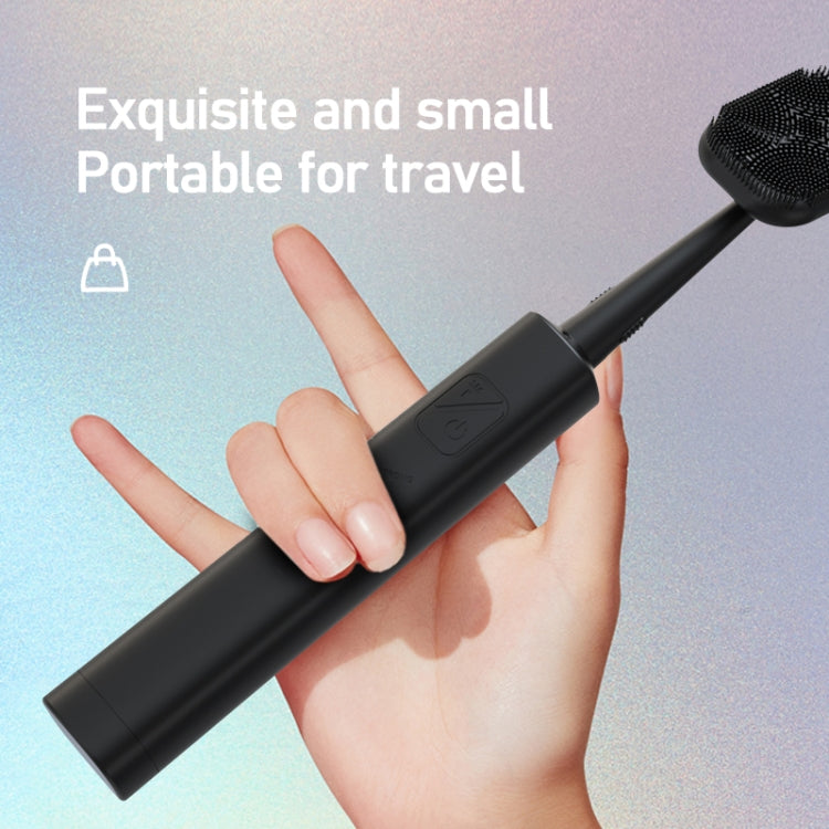 LSHOW YJK108 Multi-function Facial Cleansingand Teeth Cleaning Instrument with LED Auxiliary Light(Blue) by LSHOW