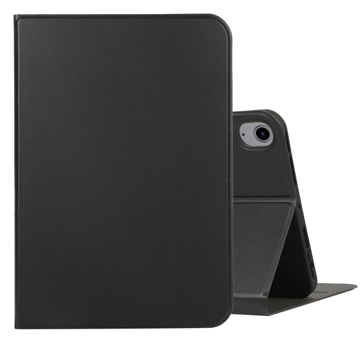 For iPad mini 6 / mini 2024 Voltage Craft Texture Leather Tablet Case with Holder(Black) - iPad mini 6 Cases by buy2fix | Online Shopping UK | buy2fix