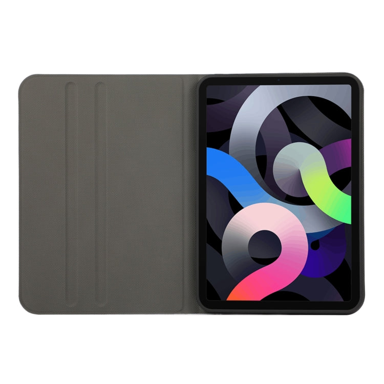 For iPad mini 6 / mini 2024 Voltage Craft Texture Leather Tablet Case with Holder(Black) - iPad mini 6 Cases by buy2fix | Online Shopping UK | buy2fix
