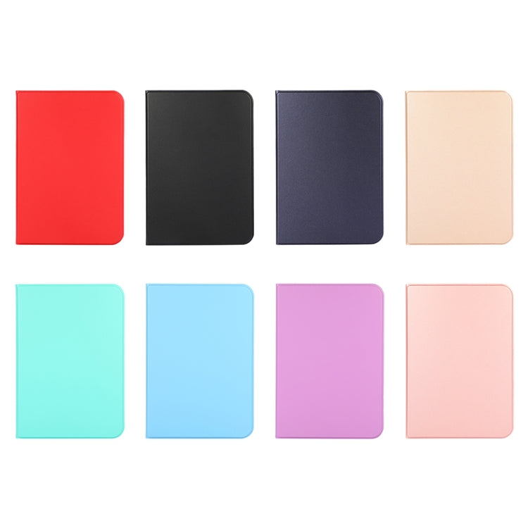 For iPad mini 6 / mini 2024 Voltage Craft Texture Leather Tablet Case with Holder(Black) - iPad mini 6 Cases by buy2fix | Online Shopping UK | buy2fix