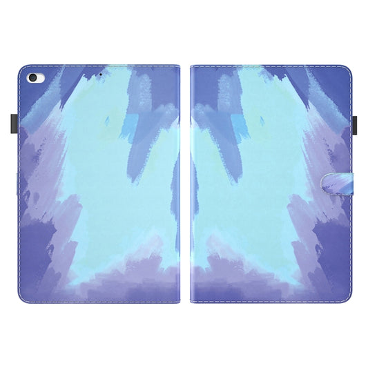 Watercolor Pattern Skin Feel Magnetic Horizontal Flip PU Leather Case with Holder & Card Slots & Photo Frame & Sleep / Wake-up Function For iPad mini 5 / 4 / 3 / 2 / 1(Winter Snow) by buy2fix