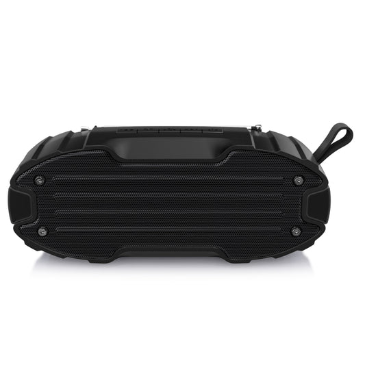 New Rixing NR-907FM TWS Outdoor Bluetooth Speaker Support Hands-free Call / FM with Handle & Antenna(Black) - Desktop Speaker by NewRixing | Online Shopping UK | buy2fix