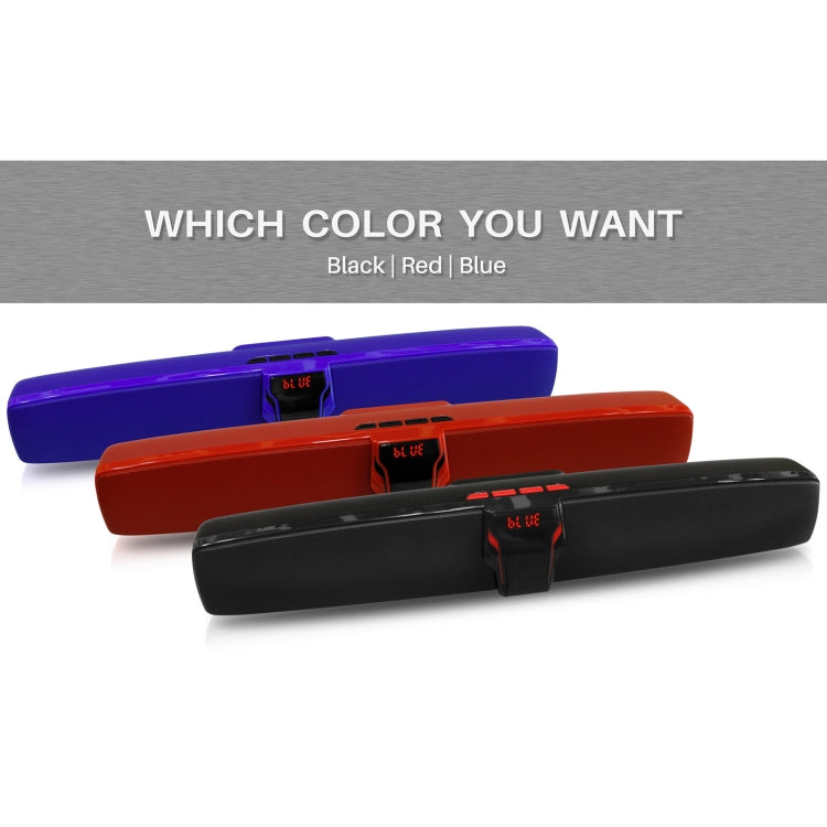 NewRixing NR-7017 Outdoor Portable Bluetooth Speaker, Support Hands-free Call / TF Card / FM / U Disk(Blue) - Desktop Speaker by NewRixing | Online Shopping UK | buy2fix