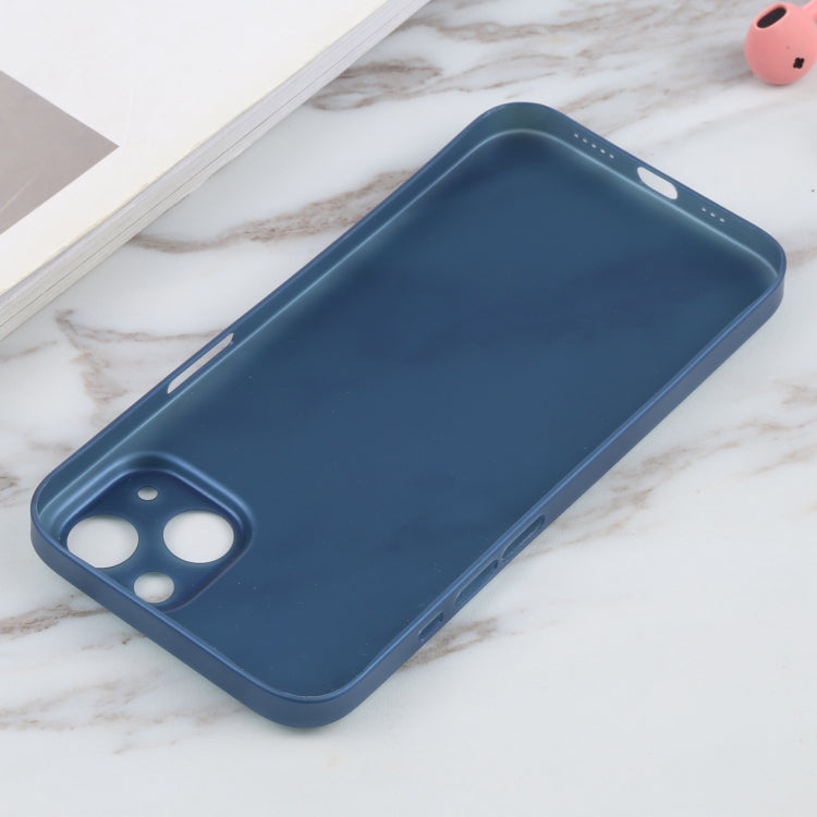 For iPhone 13 mini Camera Precision Hole PP Protective Case (Blue) by buy2fix