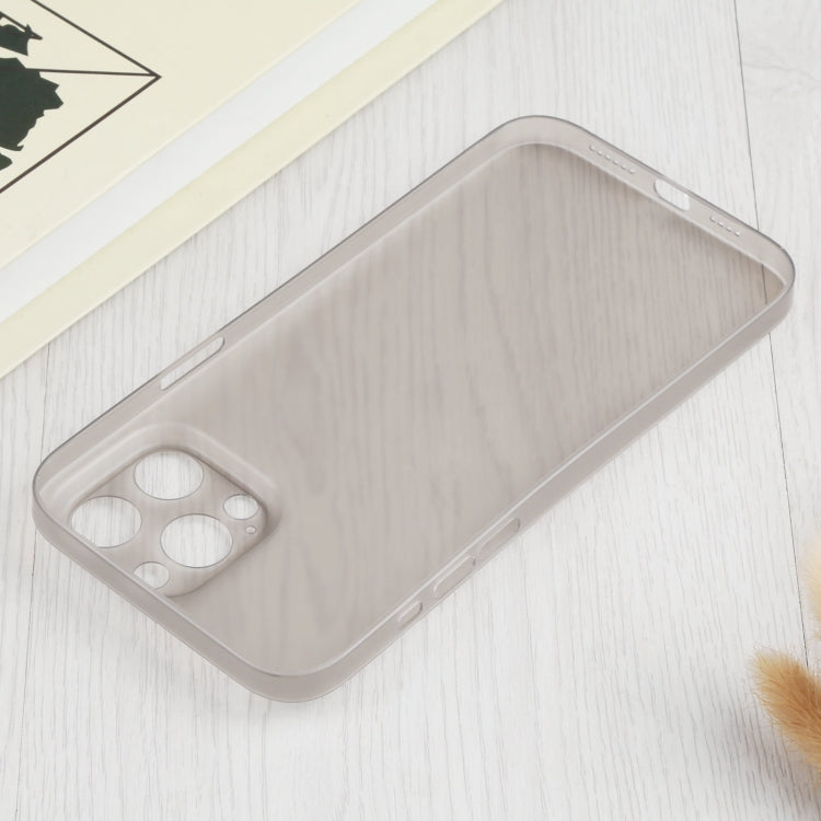 For iPhone 13 Pro Camera Precision Hole PP Protective Case (Grey) by buy2fix