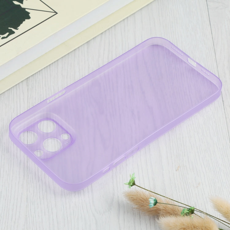 For iPhone 13 Pro Camera Precision Hole PP Protective Case (Purple) by buy2fix