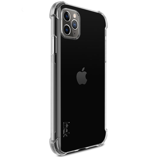 For iPhone 11 Pro Max IMAK All-inclusive Shockproof Airbag TPU Case, with Screen Protector(Transparent) by imak