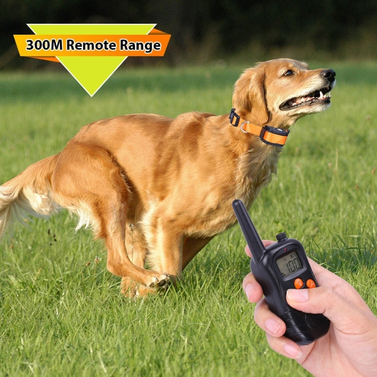 998DC Bark Stopper Remote Control Electric Shock Collar Dog Training Device, Plug Type:AU Plug by buy2fix