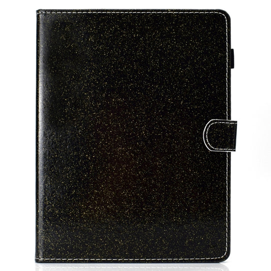 For iPad 2 / 3 / 4 Varnish Glitter Powder Horizontal Flip Leather Case with Holder & Card Slot(Black) - iPad 4 & 3 & 2 Cases by buy2fix | Online Shopping UK | buy2fix